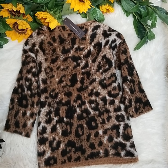 Lineamaglia Animal Print Sweater - Picture 4 of 4